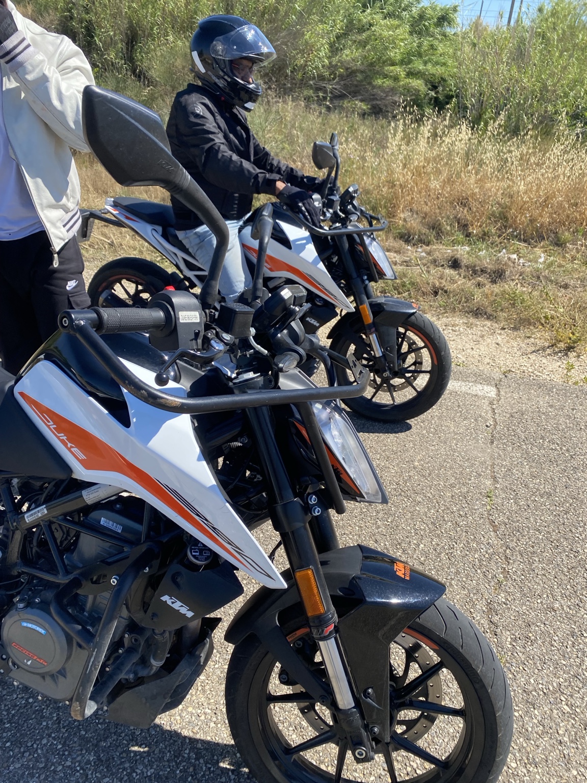 Motos de formation plateau NJ Conduite